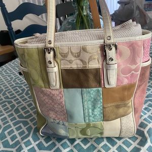 Coach patchwork bag!